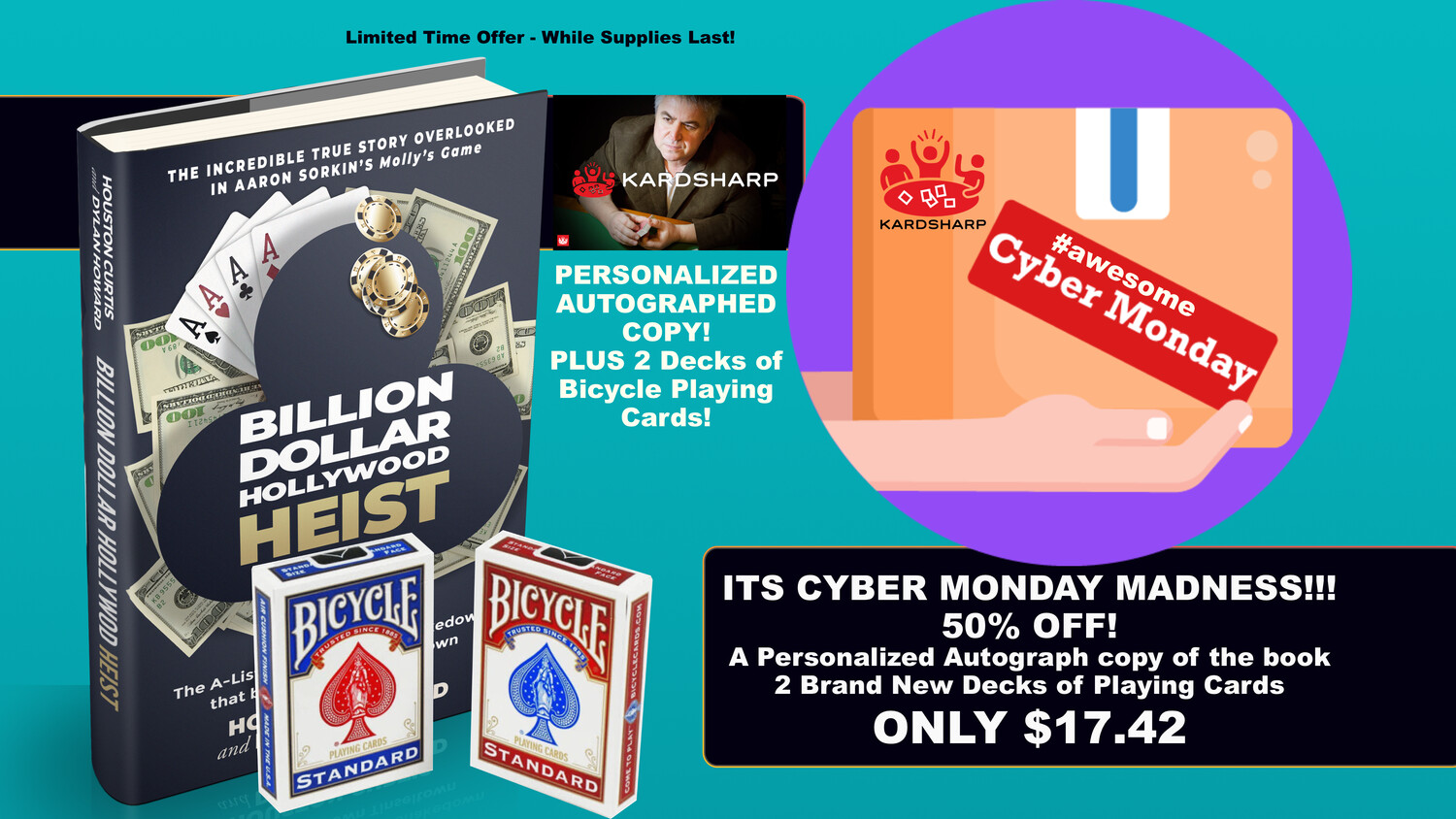 CYBER MONDAY SUPER SAVER VALUE PACKAGE 50% off!