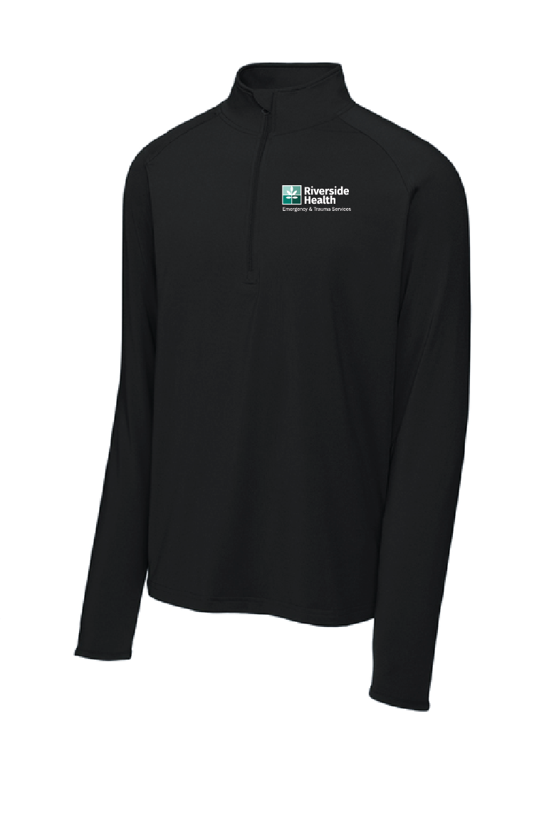 Emergency &amp; Trauma 1/4 zip Pullover - Black