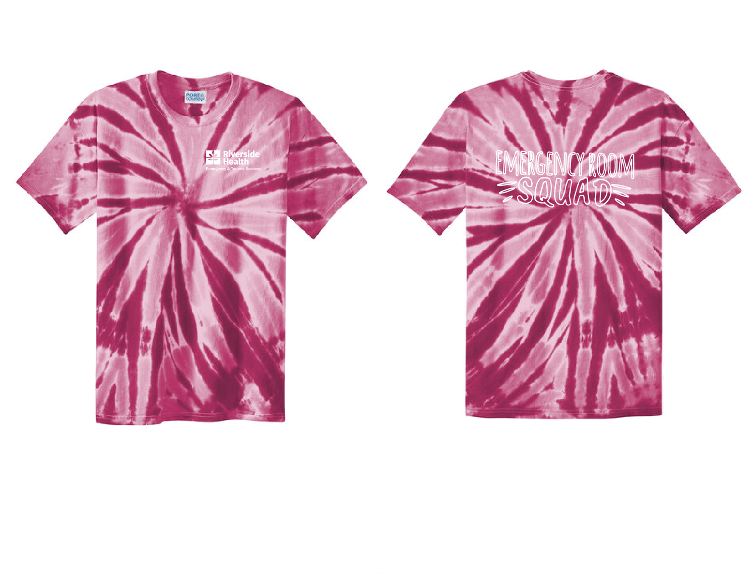 Emergency &amp; Trauma Emergency Squad Tie Dye T-shirt