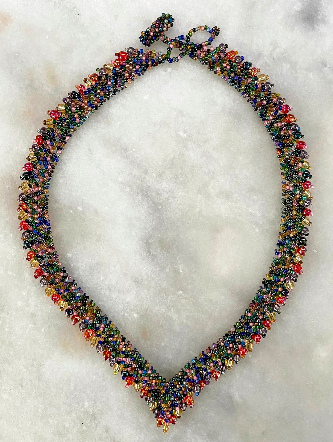Attractive beaded necklace &quot;Grace&quot;
