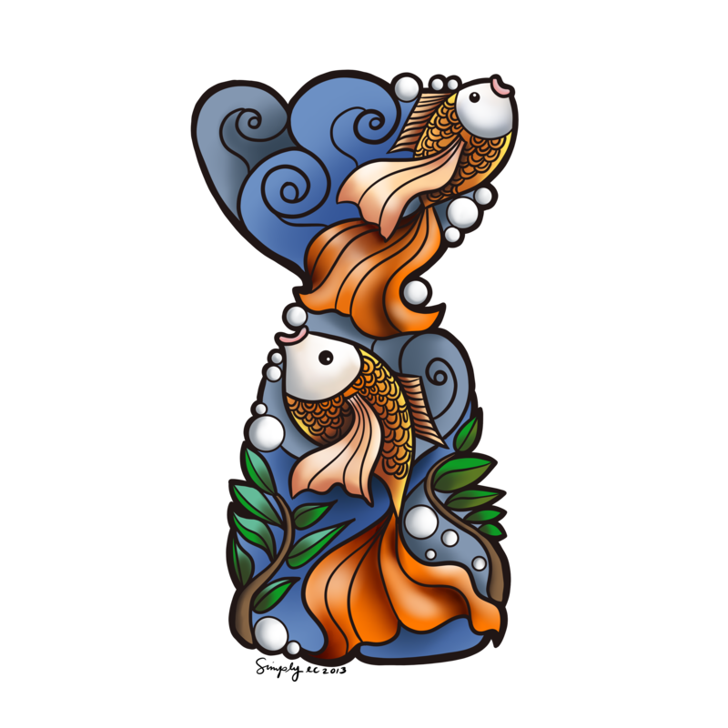 Fish Out of Water Sticker