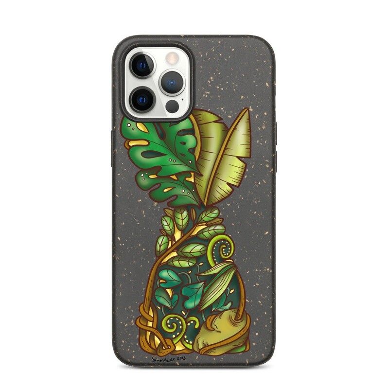Jungle Rules Biodegradable Iphone case