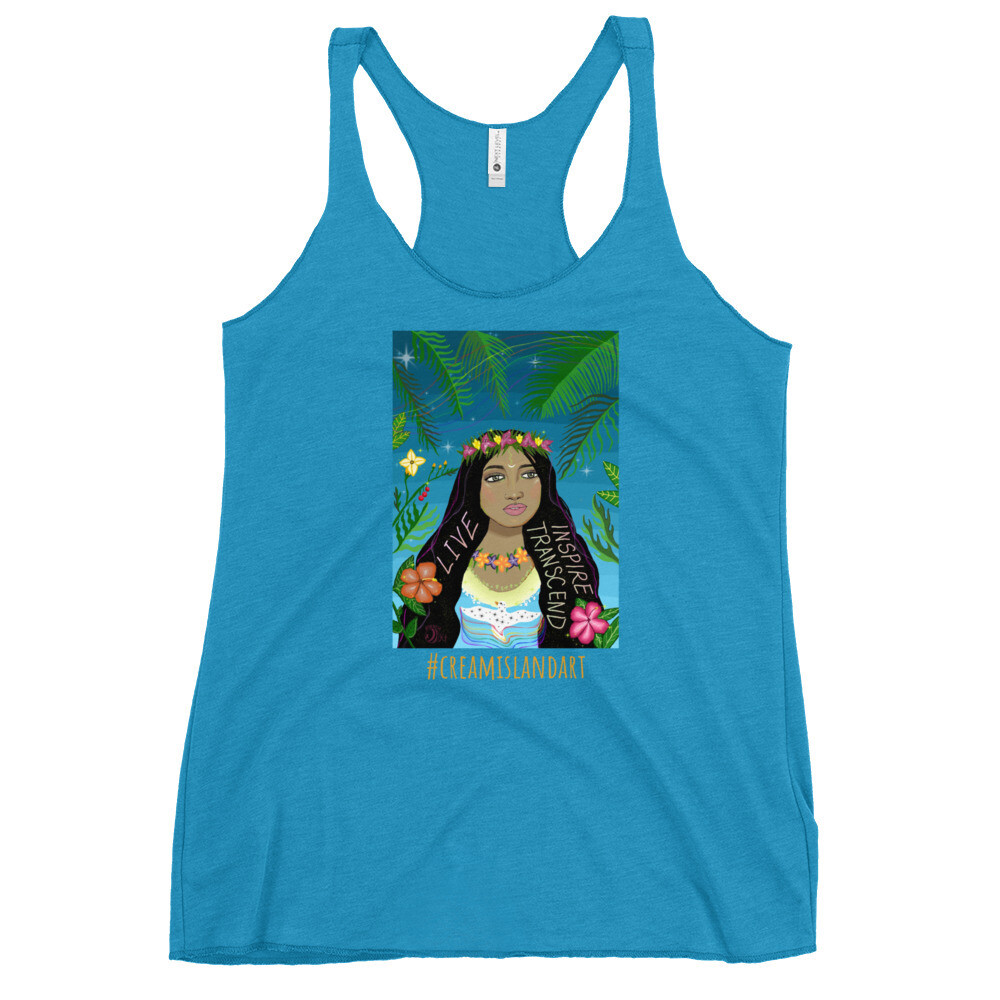 Island Girl - Women&#39;s Racerback Tank