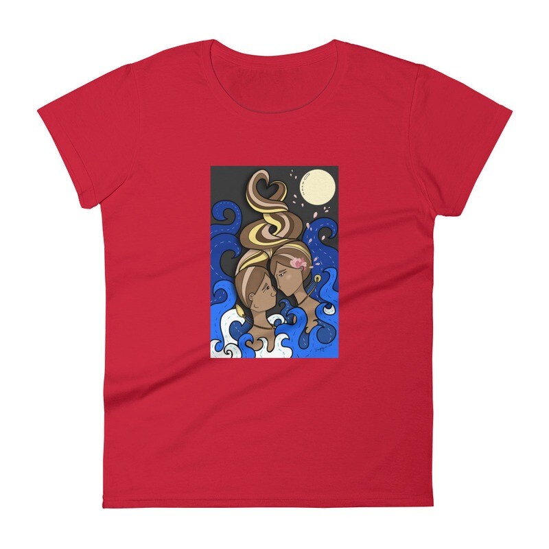 Two Lover&#39;s Point - Women&#39;s short sleeve t-shirt