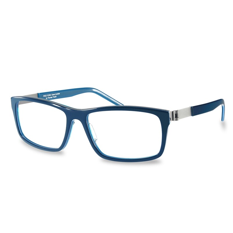Acetate FFA 986 Dark Blue-Blue  (56-16-140-133 mm)  size M(Pre Order)