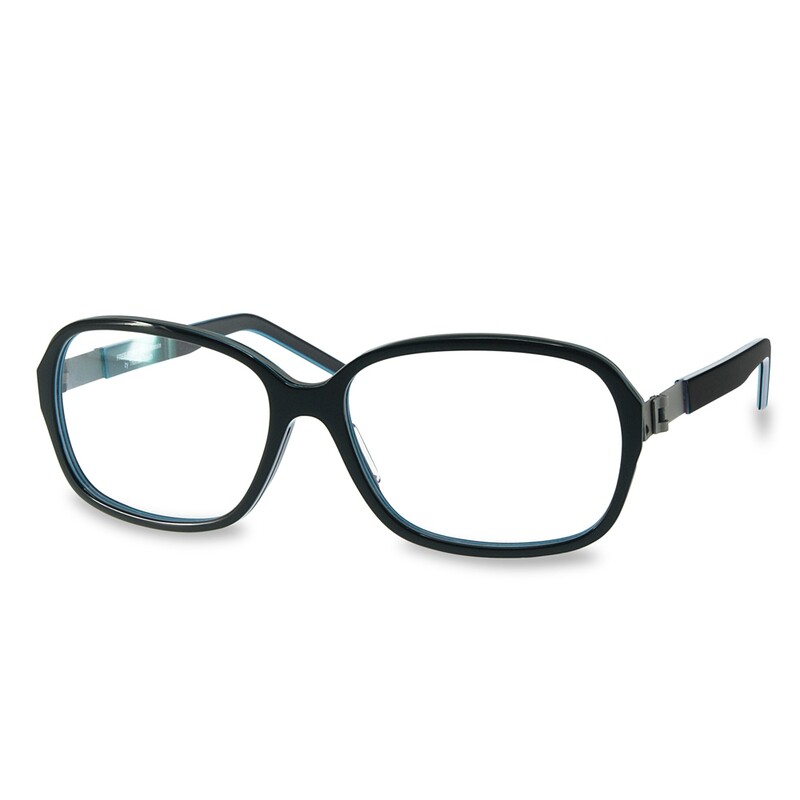 Acetate FFA982  ฺBlack-Blue (55-15-135-130 mm)  size M(Pre Order)