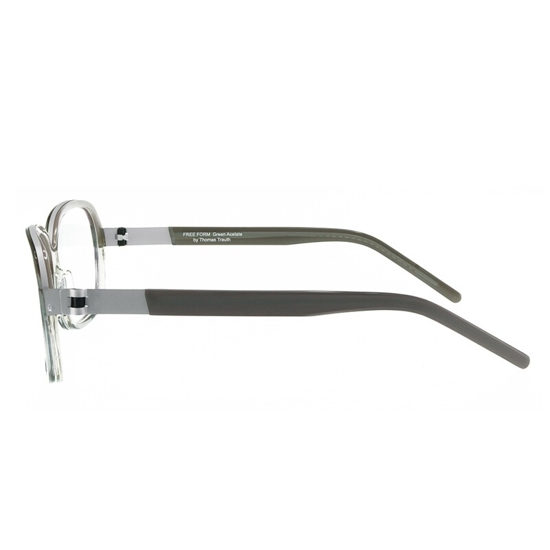 Free Form Green, Acetate FFA982 Grey Pearl (55-15-135-130 mm)  size M