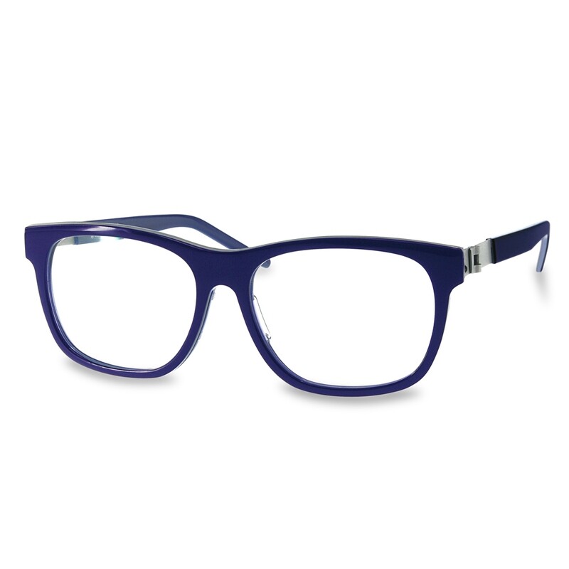 Acetate FFA983  Black-Violet   (52-15-135-132 mm)  size M
