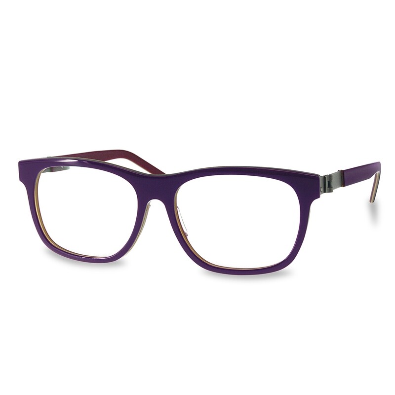 Acetate FFA983  Purple-Red   (52-15-135-132 mm)  size M(Pre Order)