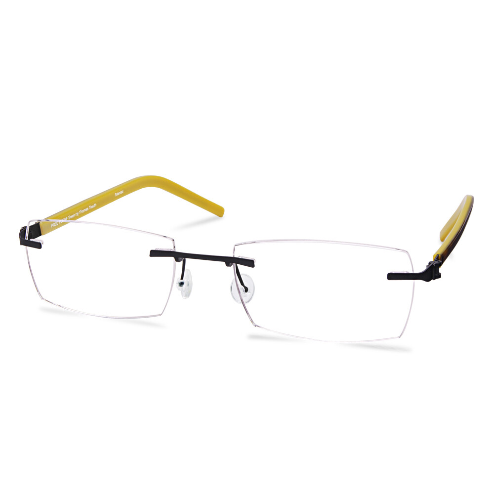 Green Rimless FFA 960 Black   (51-18-144-126 mm) size S(Pre Order)