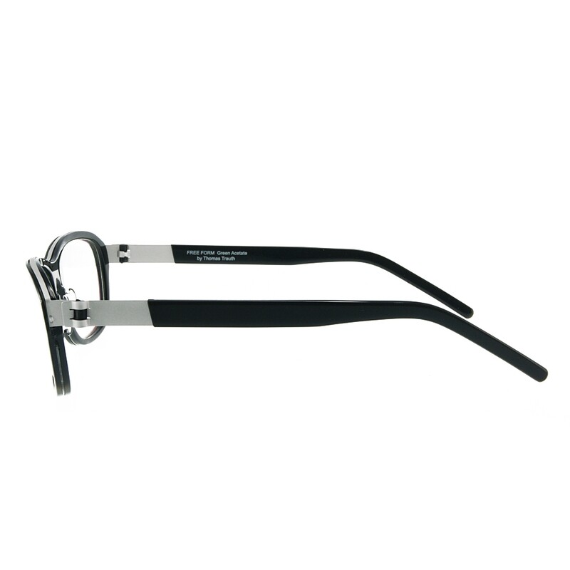 Free Form Green, Acetate FFA981 Black   (54-14-135-126 mm) size S