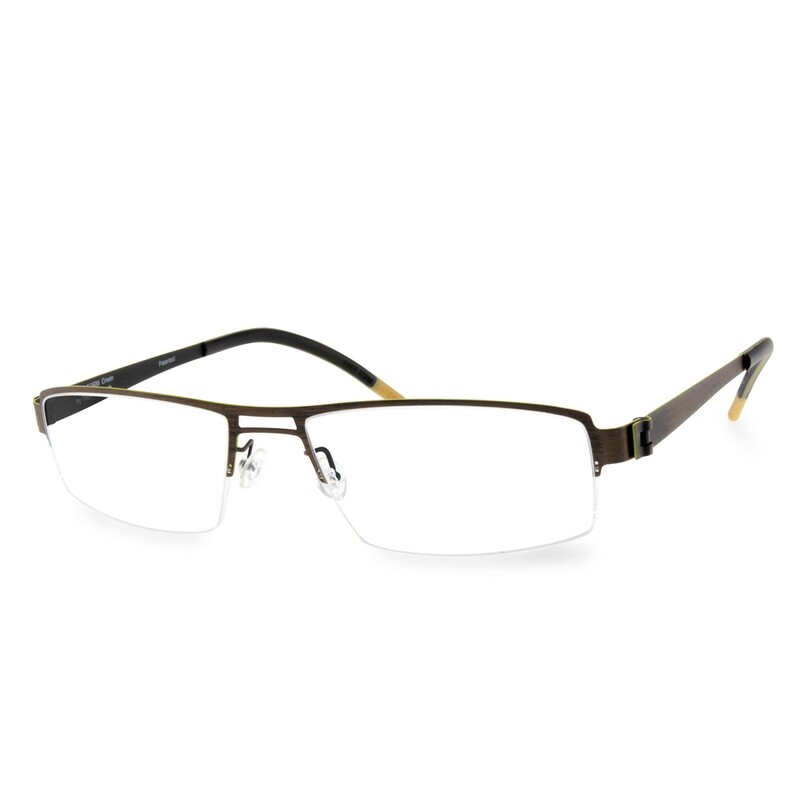 Green Semi Rim FFA 903 Anitique Brown  (56-17-145-139 mm)  size L(Pre Order)