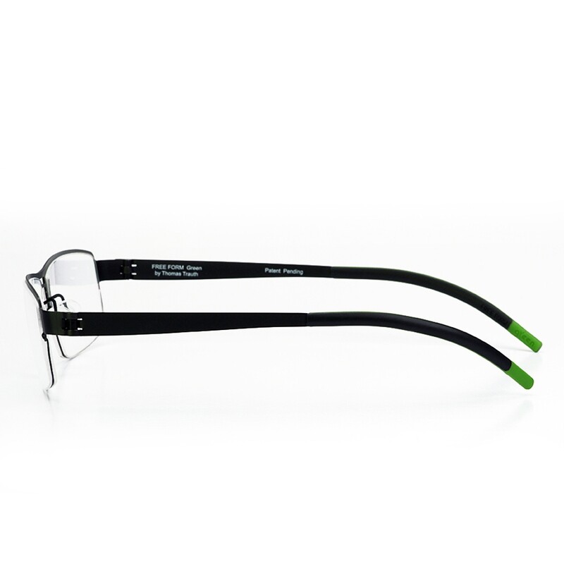 Free Form Green Semi Rim FFA 903 Black (56-17-145-139 mm) size L