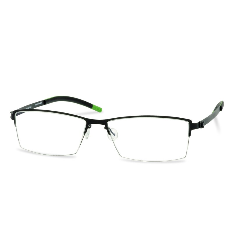 Green Semi Rim FFA 908 Black  (54-17-140-134 mm)  size M(Pre Order)