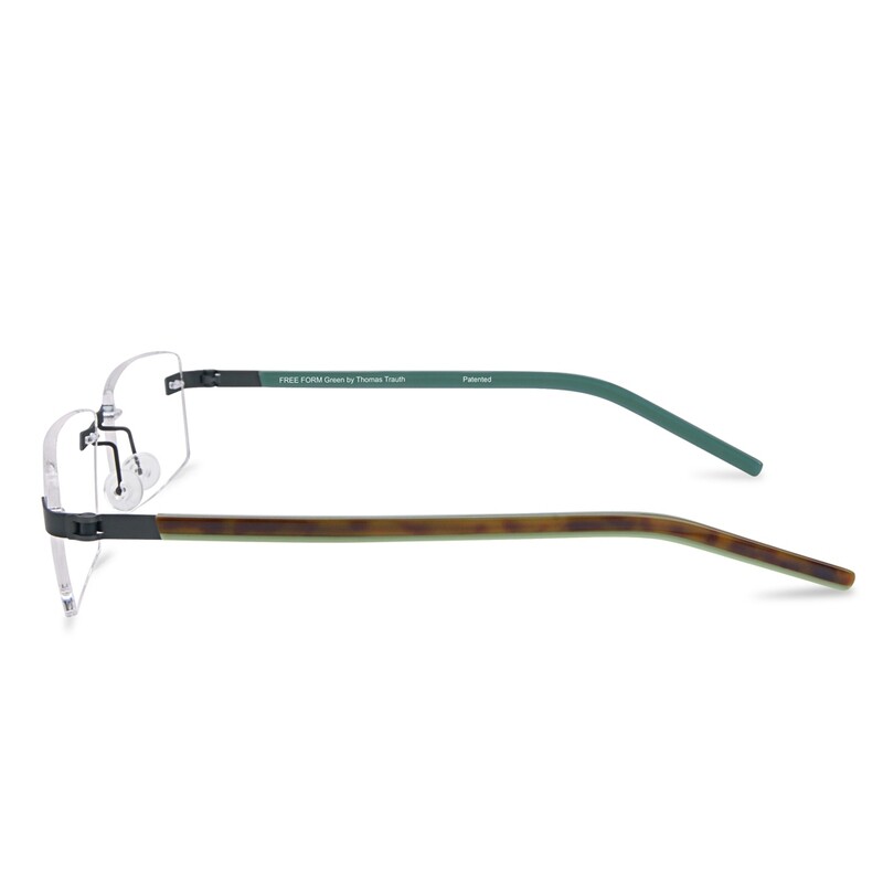 Free Form Green Rimless FFA 967 Gun (56-16-145-135 mm) size L