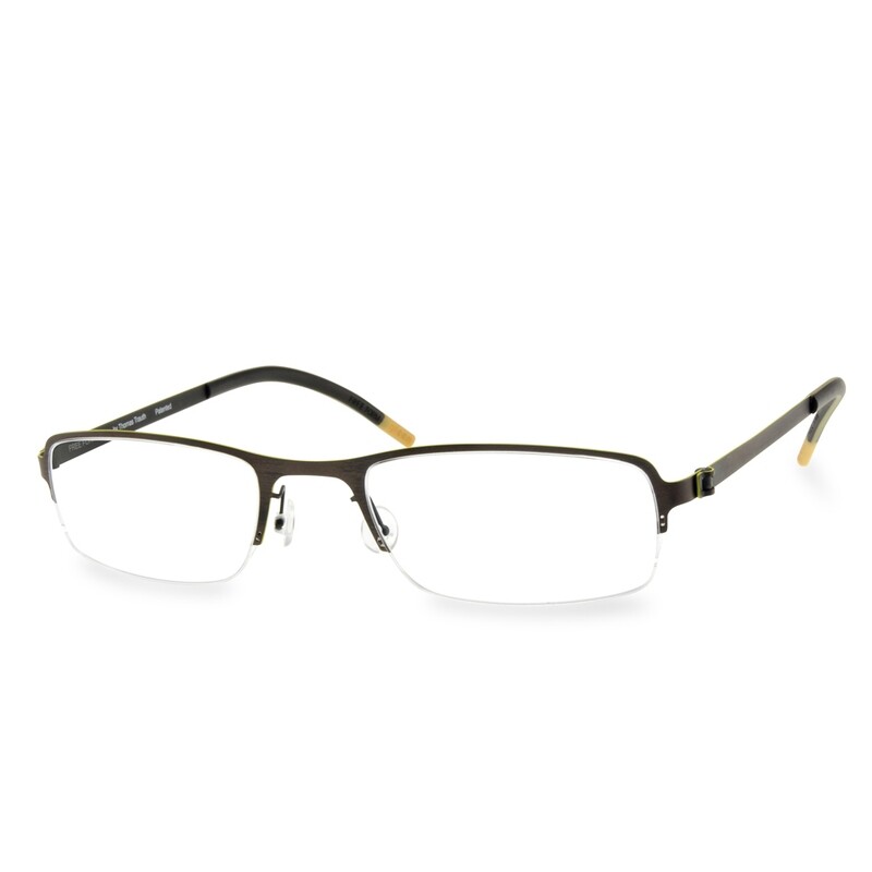Green Semi Rim FFA 904 Antique Brown   (53-21-145-136 mm)  size L