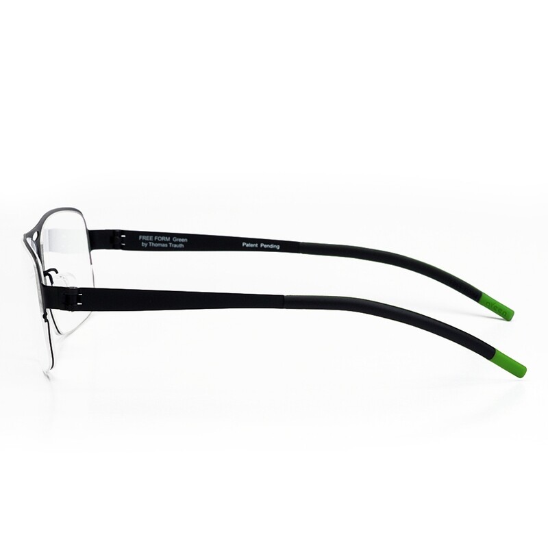Free Form Green Semi Rim FFA 912 Black (58-17-140-143 mm) size XL