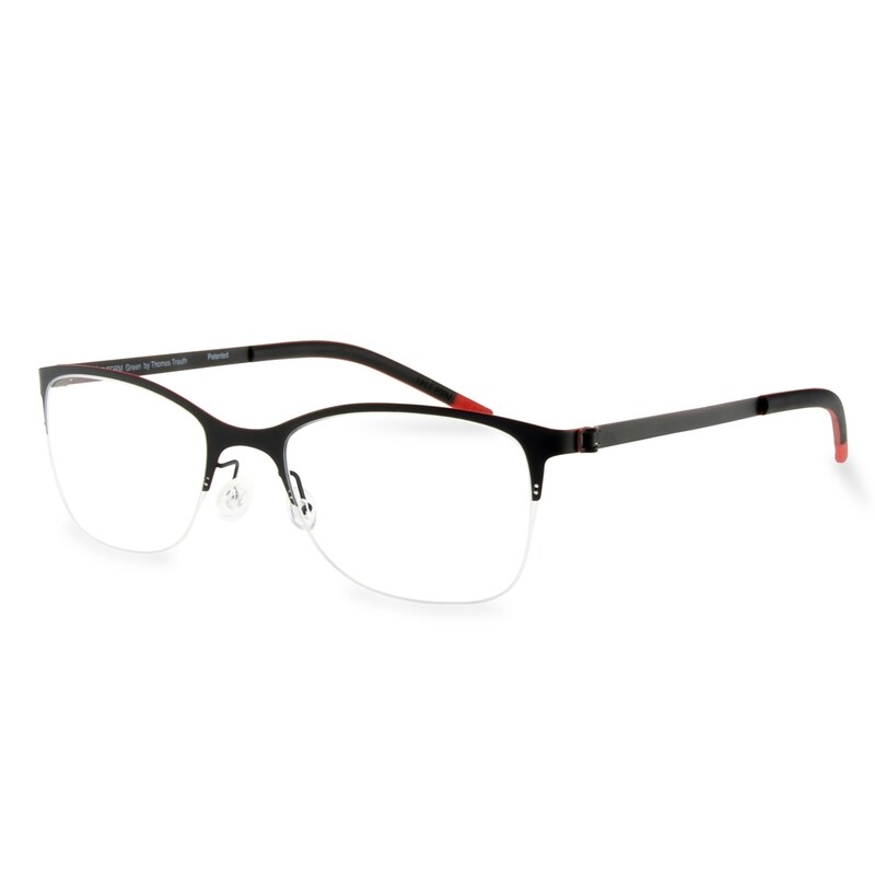 Green Semi Rim FFA 914 Black  (50-19-135-130mm)  size M(Pre Order)