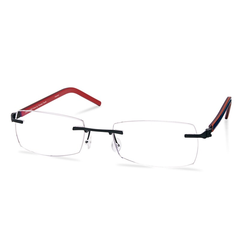 Green Rimless FFA 964 Dark Gun (50-18-140-125 mm) size S