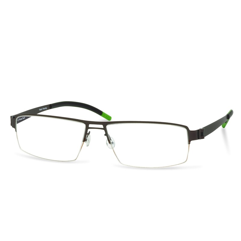 Green Semi Rim FFA 903 Brown   (56-17-145-139 mm)  size L(Pre Order)