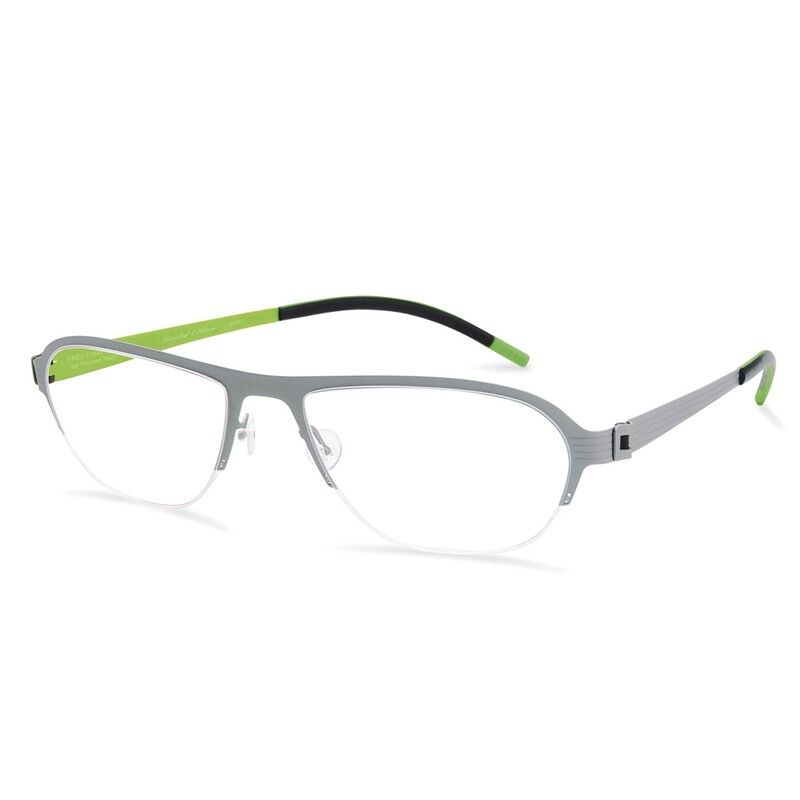 Green Semi Rim FFA 931 Titanium  (56-18-140-140mm) size XL(Pre Order)