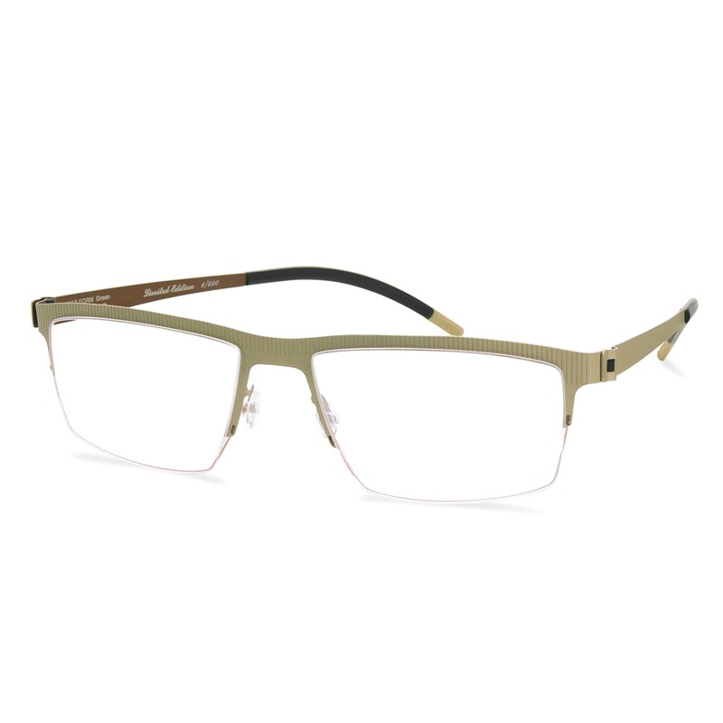 Free Form Green Semi Rim FFA 932 Gold (56-17-140-141 mm) size XL Free Form Green Semi Rim FFA 932 Gold (56-17-140-141 mm) size XL