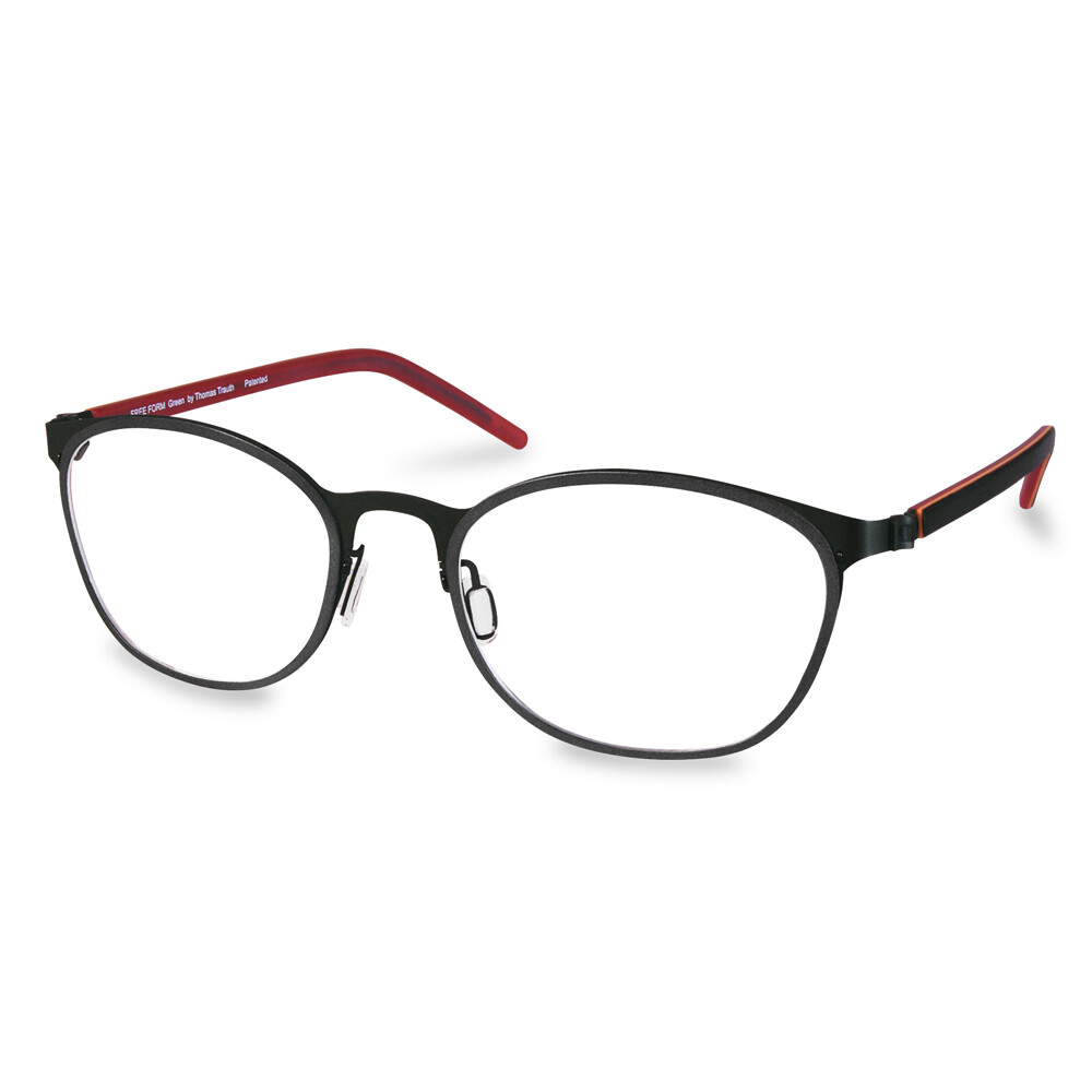 Green Full Rim FFA976 Black  (54-20-135 mm)  size L
