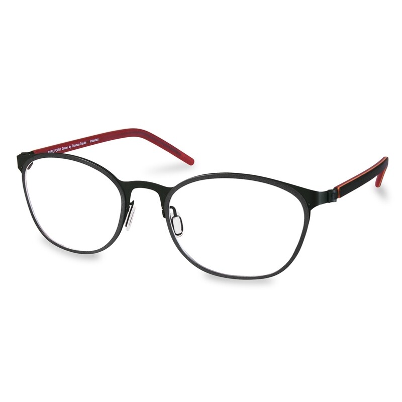 Green Full Rim FFA976 Black  (54-20-135 mm)  size L