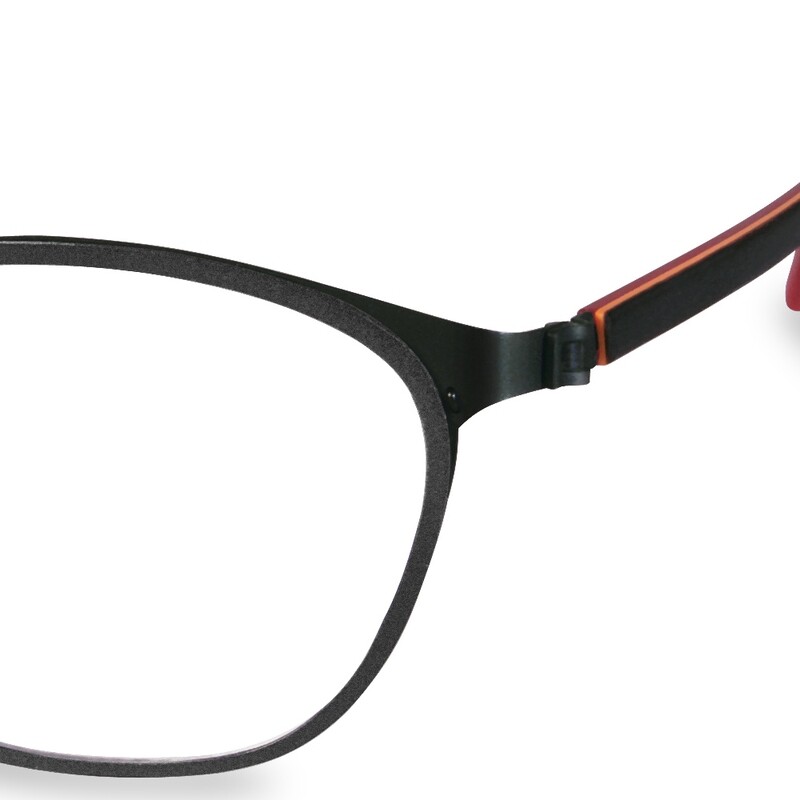 Free FormGreen Full Rim FFA976 Black (54-20-135 mm) size L