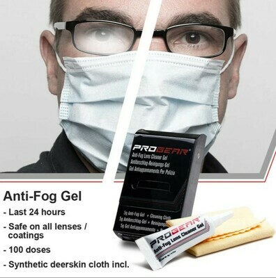เจลกันฝ้าแว่น ปลอดสารก่อมะเร็ง Progear Anti-fog gel Free PFAS