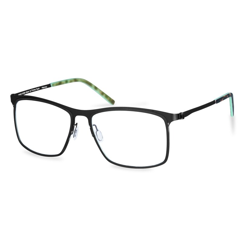 Green Full Rim FFA 970 Black   (56-17-145 mm)  size L(Pre Order)