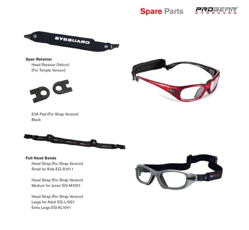 Progear Eyeguard Strap Part