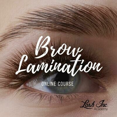 Brow Lamination  - Online