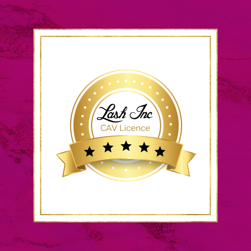 Lash Educator Licence - CAV licence Lash Educator Licence - CAV licence