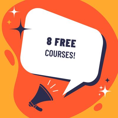 8 Free Industry Courses (Aug 23 Update)