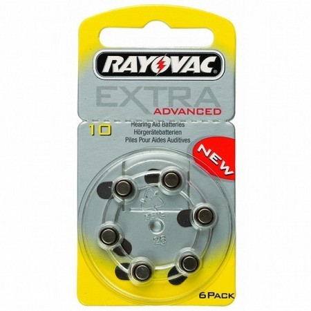 Rayovac Size 10 Batteries (Box of 60 Cells)