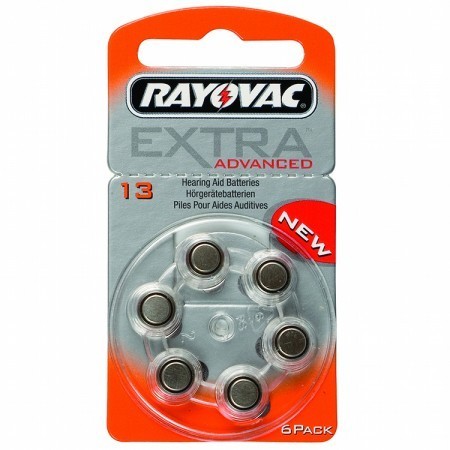 Rayovac Size 13 Batteries (Box of 60 Cells)