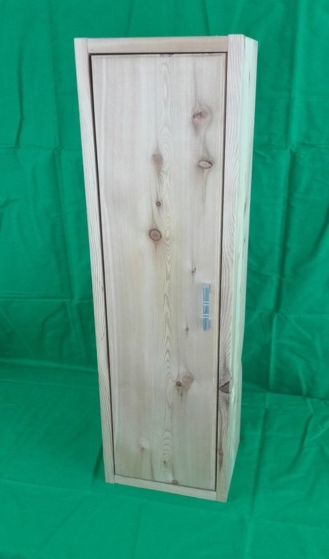 Pensile Armadietto bagno porta farmaci in legno di Larice misure L24 x P19 x H80, anta singola a chiusura totale, 100% legno massello, VARI COLORI Pensile Armadietto bagno porta farmaci in legno di Larice misure L24 x P19 x H80, anta singola a chiusura totale, 100% legno massello, VARI COLORI