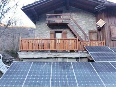 Balcone modello 1 in Larice a metro Lineare