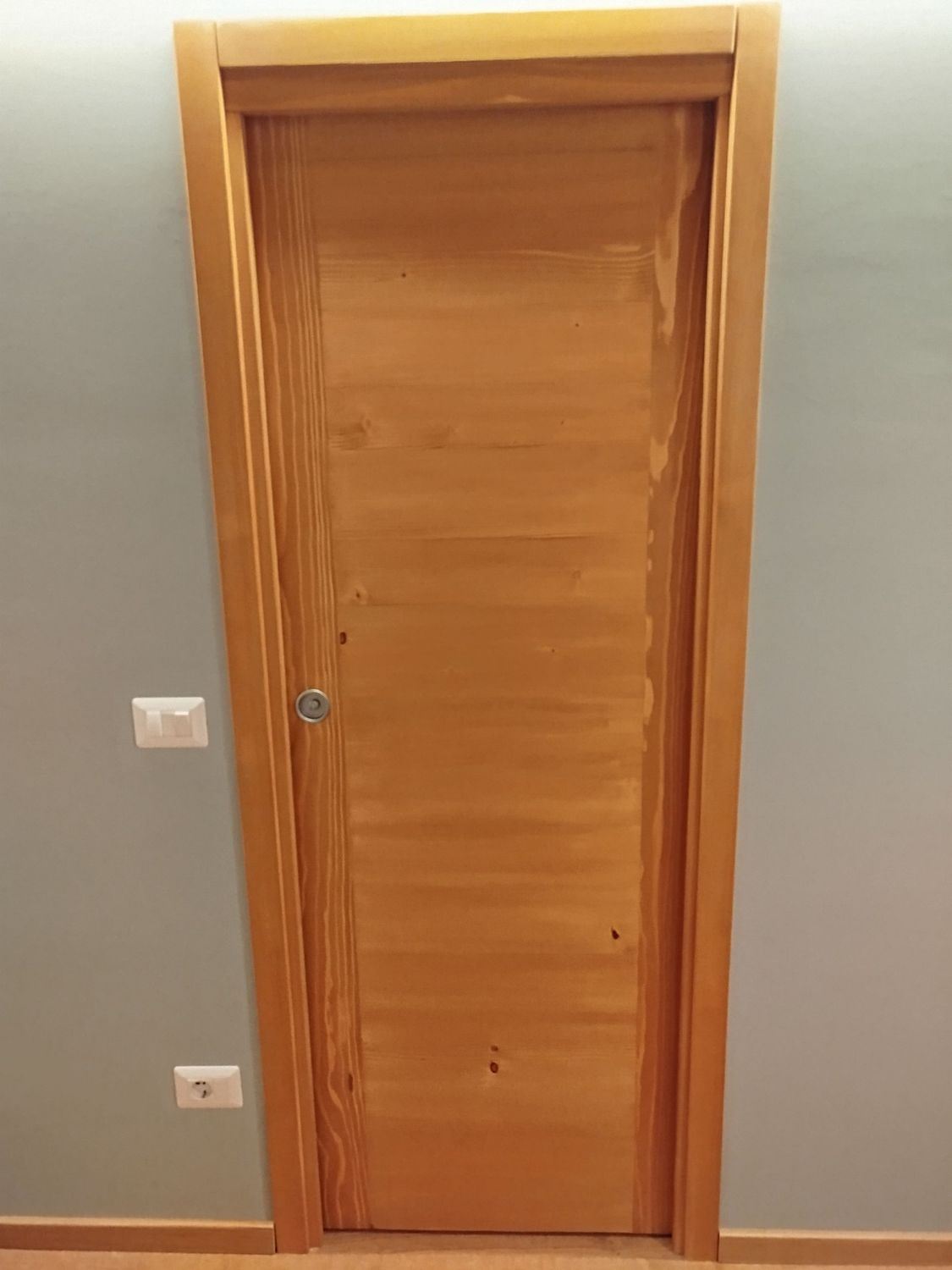 Porta Interna Modello 2 Scorrevole  Legno Abete
