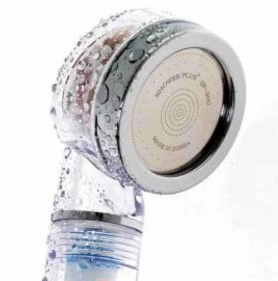 Душевая лейка с фильтром хромированная Shower Crystal Stream Silve 00019