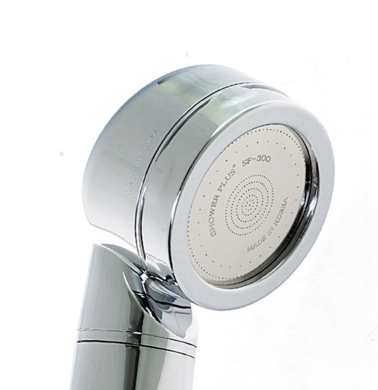 Душевая лейка с фильтром хромированная Shower Crystal Stream Silver 00019