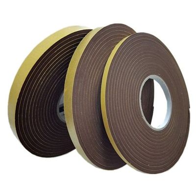 PVC Glazing Foam - D/S - Black - Paper Liner - 20m Roll