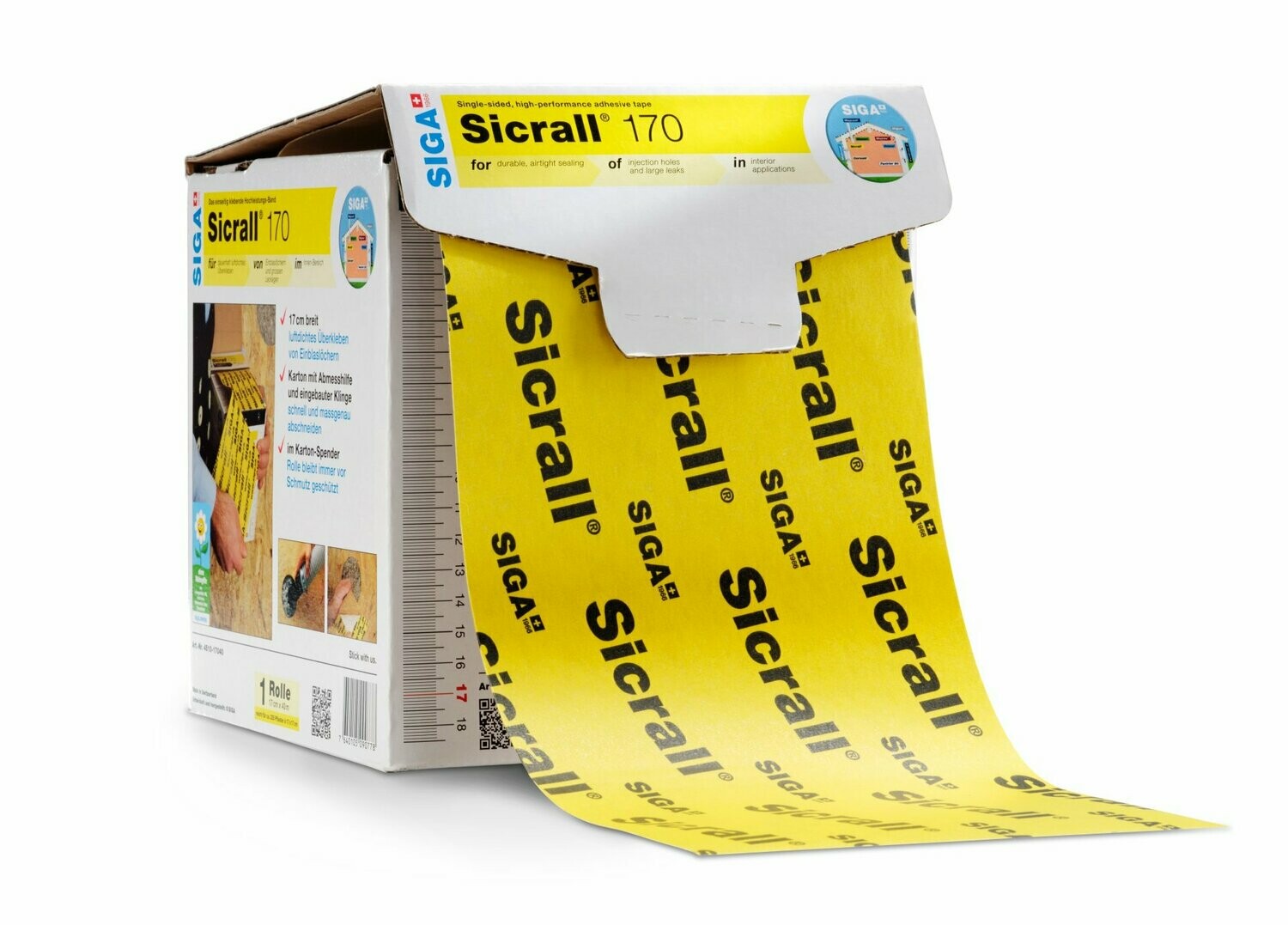 Sicrall 170 - 170mm x 40m - Interior Application Sicrall 170 - 170mm x 40m - Interior Application