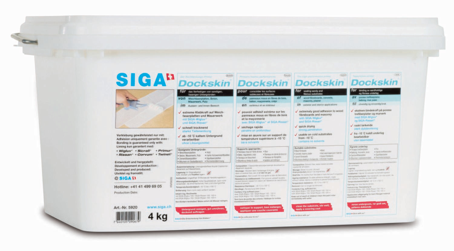 Dockskin 100 4kg - Interior & Exterior Application Dockskin 100 4kg - Interior & Exterior Application