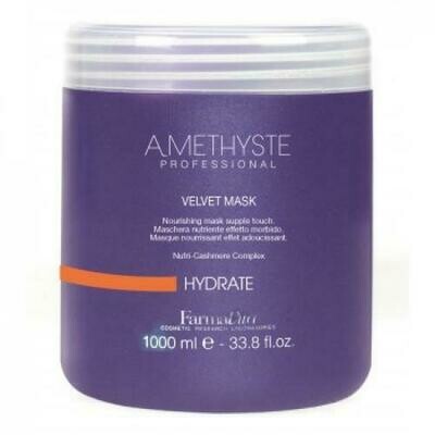 Amethyste professional Mask Velvet Hydrate 1000мл Питательная маска для сухих и ослабленных волос