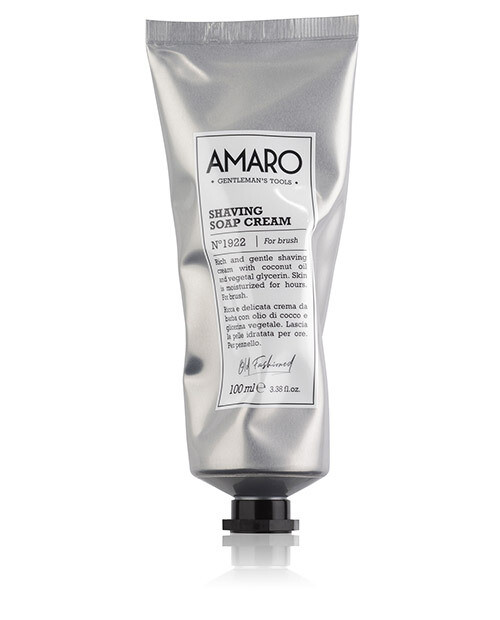 AMARO Питательный крем для бритья SHAVING SOAP CREAM