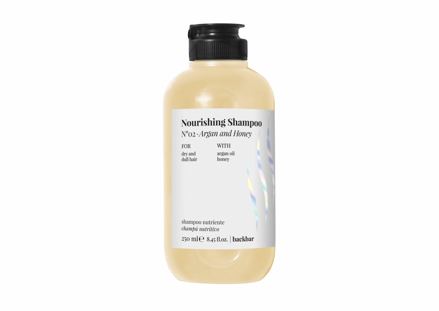 Back Bar NOURISING Shampoo №02 Питат.шампунь д/сухих волос 250мл