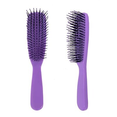 Расческа для волос “АнтиПаутина” G-1 фиолетовая