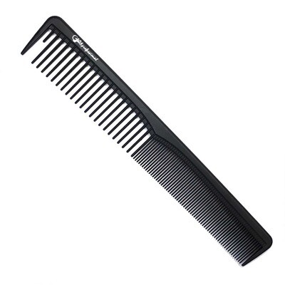 Расческа карбоновая для стрижки волос GPR00312 черная